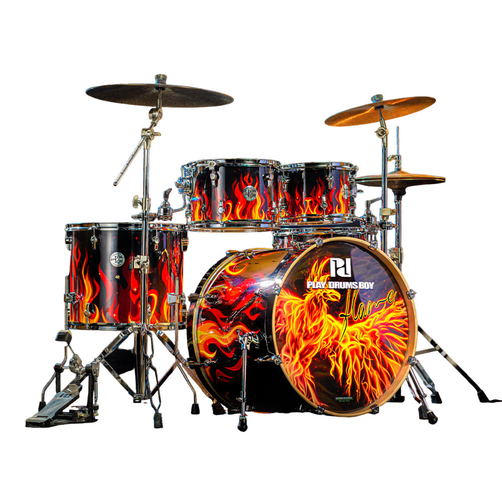 PlayDrumsBoy 5-Piece Drum Set Playboy Series