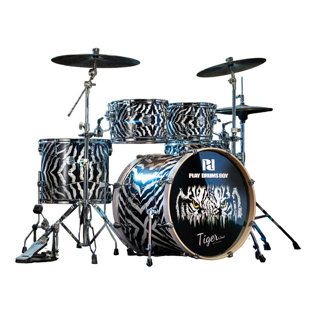 PlayDrumsBoy 5-Piece Drum Set Playboy Series