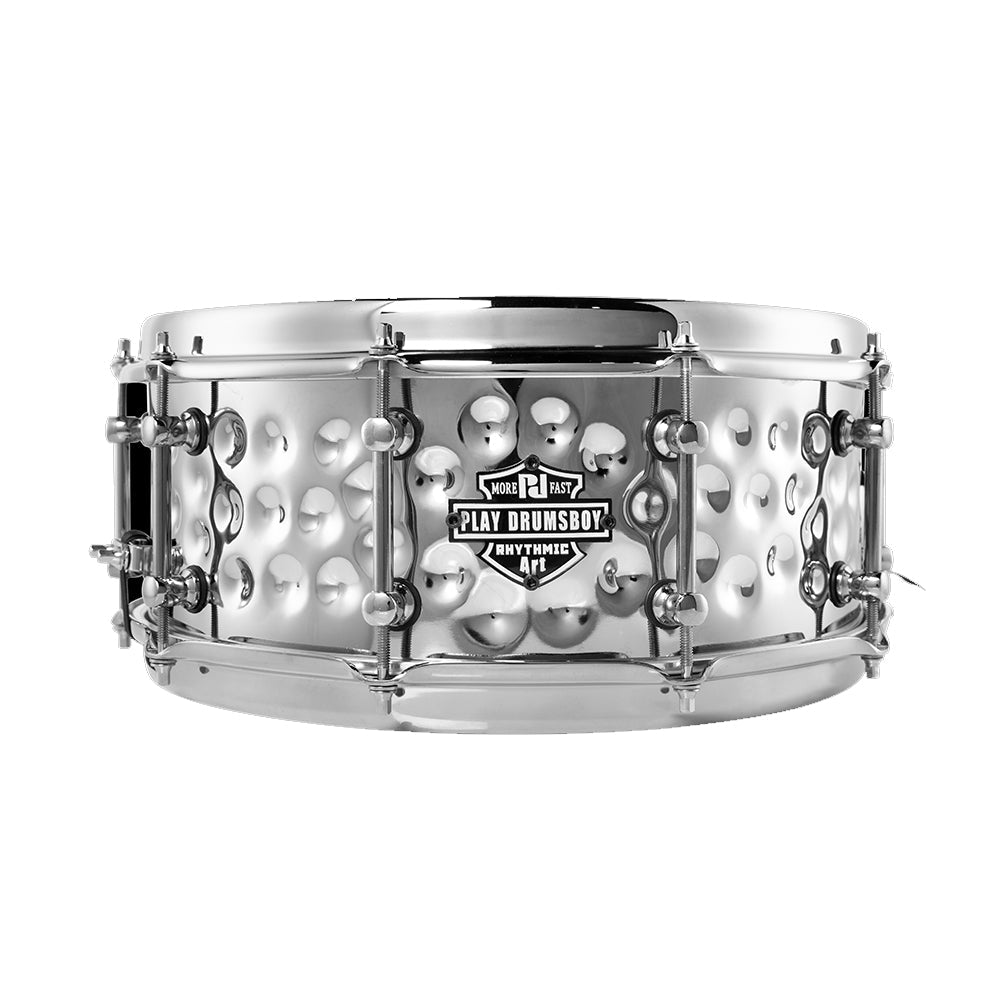 PlayDrumsBoy Steel Snare Drum - 6 x 14-inch