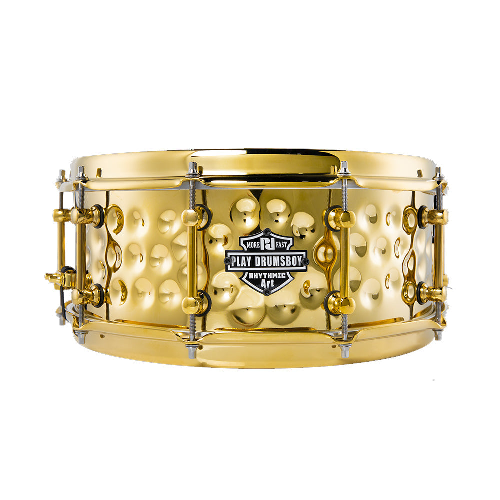 PlayDrumsBoy Steel Snare Drum - 6 x 14-inch