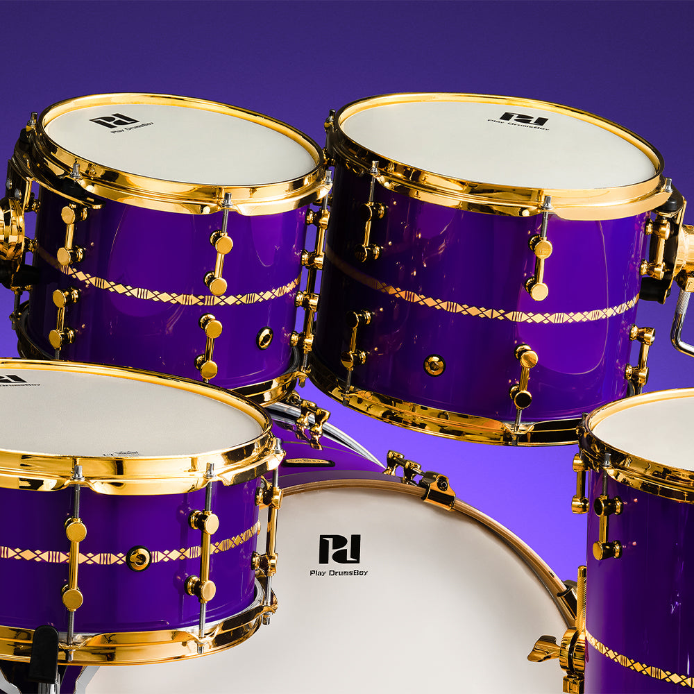 PlayDrumsBoy Limited Edition Mr Wood  Acoustic Drum Kits